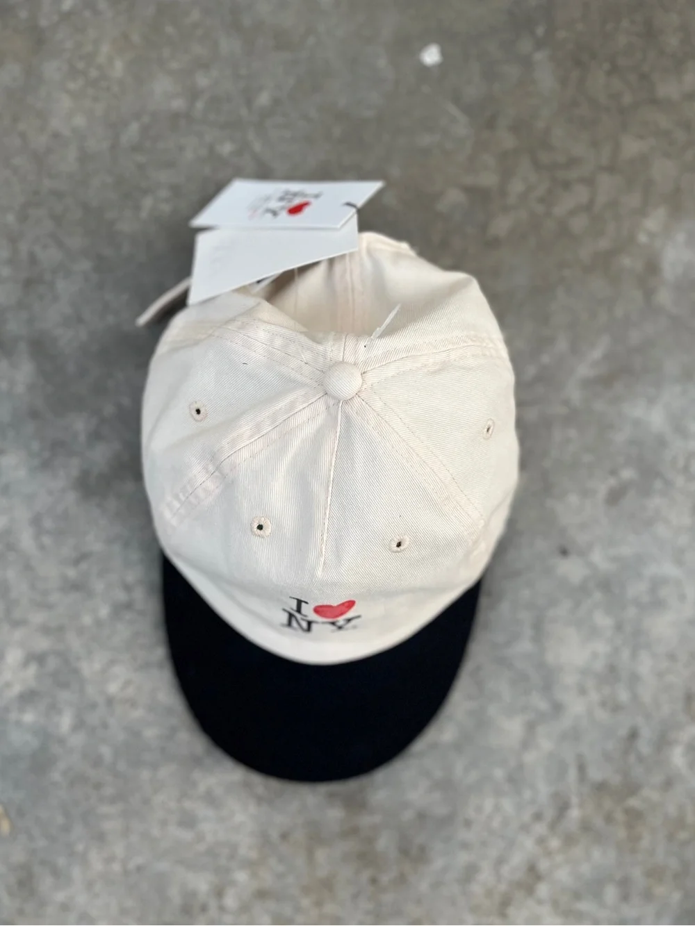❤️NYC❤️ ZARA x NYC Hat Distressed I Love NYC Hat Dad Hat I ❤️ NYC Hat NWT